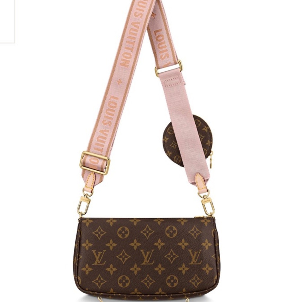 Louis vuitton monogram multi pochette Rose